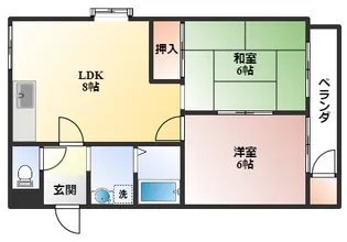 ライフセレクト【3階】の間取り