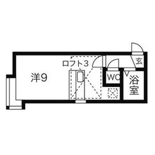 ハーバーライトI【1階】の間取り