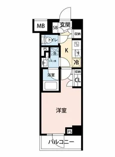 マイナビSTAYモンターニュ西葛西(プレディアコート西葛西)【2階】の間取り