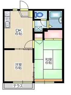 東京都世田谷区玉堤2【マンション】の間取り