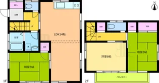 東京都町田市南成瀬6【一戸建】の間取り