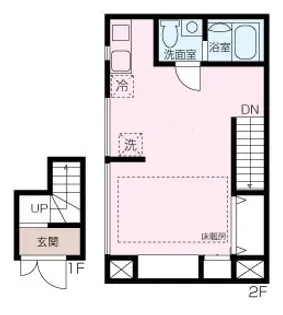 ルース根岸【2階】の間取り