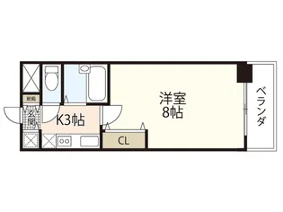 観音町ビル【5階】の間取り