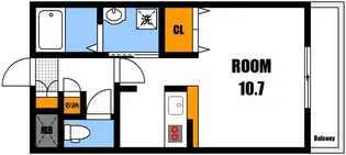 広島県広島市安佐南区伴東5【アパート】の間取り