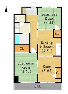 メゾン久代【3階】の間取り