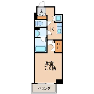 コンフォート新栄【8階】の間取り