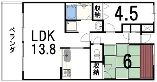南禅寺東山【3階】の間取り