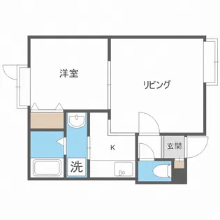 グレースガーデン南円山【2階】の間取り