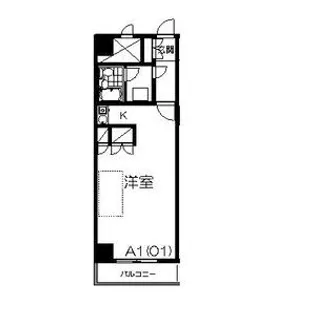 エスパシオ大町【7階】の間取り