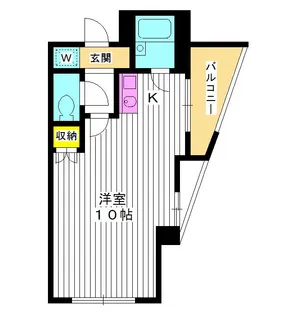 東京都練馬区貫井5【マンション】の間取り