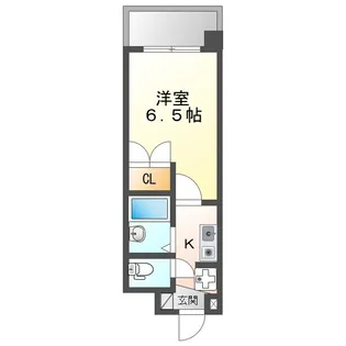 1Kの間取り画像
