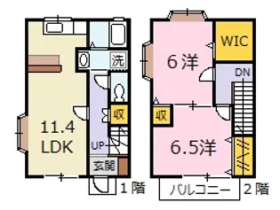 広島県広島市安佐北区深川1【一戸建】の間取り