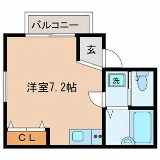 ベルツリーハイツ【2階】の間取り