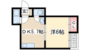サンライフ菅原【3階】の間取り