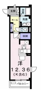 愛知県大府市柊山町4【アパート】の間取り