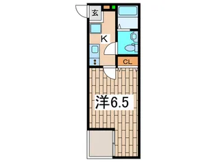 アンビエンテ高座渋谷【3階】の間取り