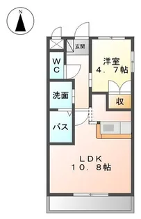 ファミリア フェリーチェ【2階】の間取り