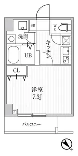 東京都豊島区東池袋2【マンション】の間取り