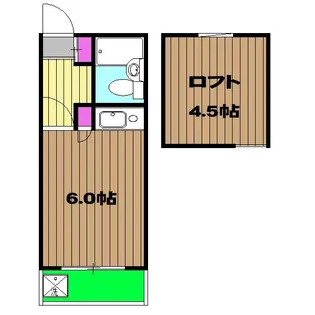 サンローズ三鷹台【2階】の間取り