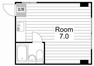 大阪府大阪市旭区高殿6【マンション】の間取り