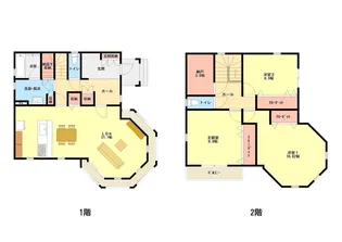 新潟県新潟市中央区上所3【一戸建】の間取り