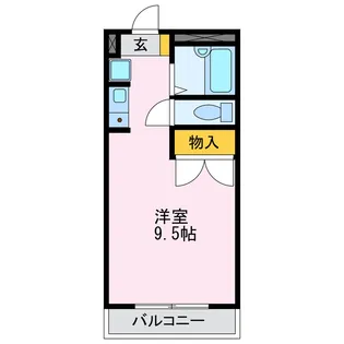 愛知県蒲郡市三谷北通6【アパート】の間取り