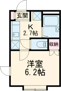ディアロック【1階】の間取り