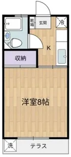 サカエハイツ【1階】の間取り