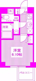 HY’s YOKOHAMA LIGARE【2階】の間取り