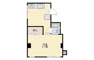 アシカビル【3階】の間取り