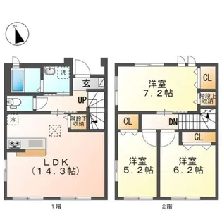 IVYCOURT【1階】の間取り