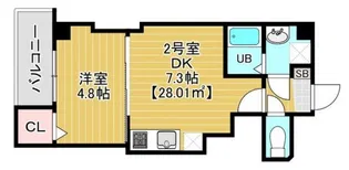 金太郎ヒルズ347【5階】の間取り