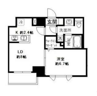 コートヒル本郷【6階】の間取り