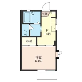 リヴェール【1階】の間取り