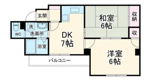 ライオンズ御前三条ビル【2階】の間取り