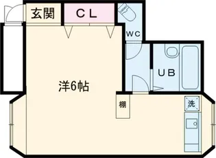 ハイツ碑文谷【2階】の間取り