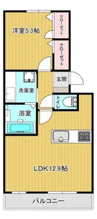 パークヴィラ杉水IV【1階】の間取り