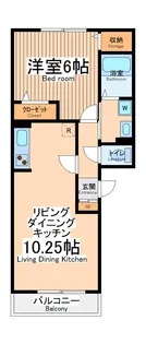 コンフォート町田【3階】の間取り