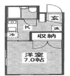シンコー第二ビル【2階】の間取り