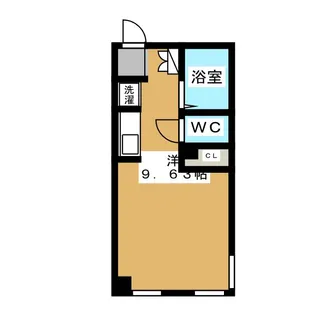 エミュウビル西千葉【3階】の間取り