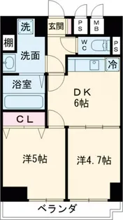 第2ロイヤルシラコ【3階】の間取り
