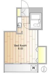 第2ヴィラ碑文谷【1階】の間取り