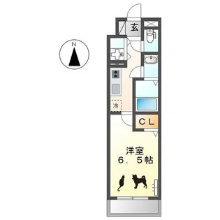 愛知県名古屋市守山区瀬古東3【アパート】の間取り