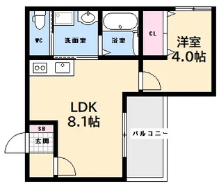 メイユールZAKI No.12【2階】の間取り