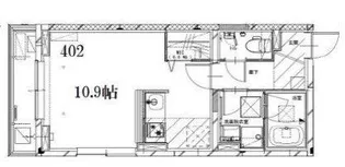 あじさい【4階】の間取り