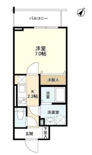 Verre森下【4階】の間取り