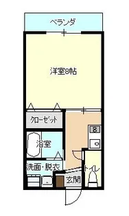 ファイン日野【3階】の間取り