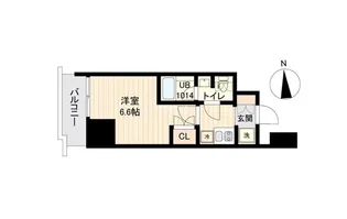 ストーリア三田【5階】の間取り