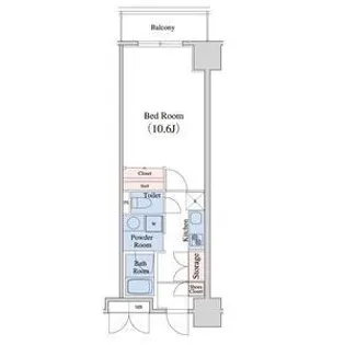 レジデンス上前津スクエア(旧プライムアーバン上前津)【3階】の間取り