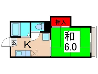 ドルチェ友【2階】の間取り